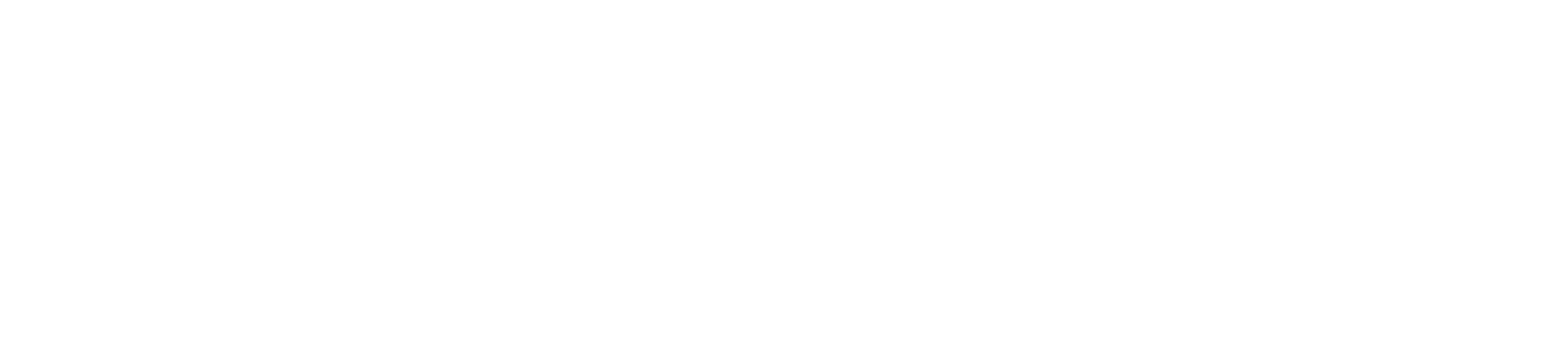 [CITYPNG.COM]HD White Shopify Partners Horizontal Logo - 2000x2000